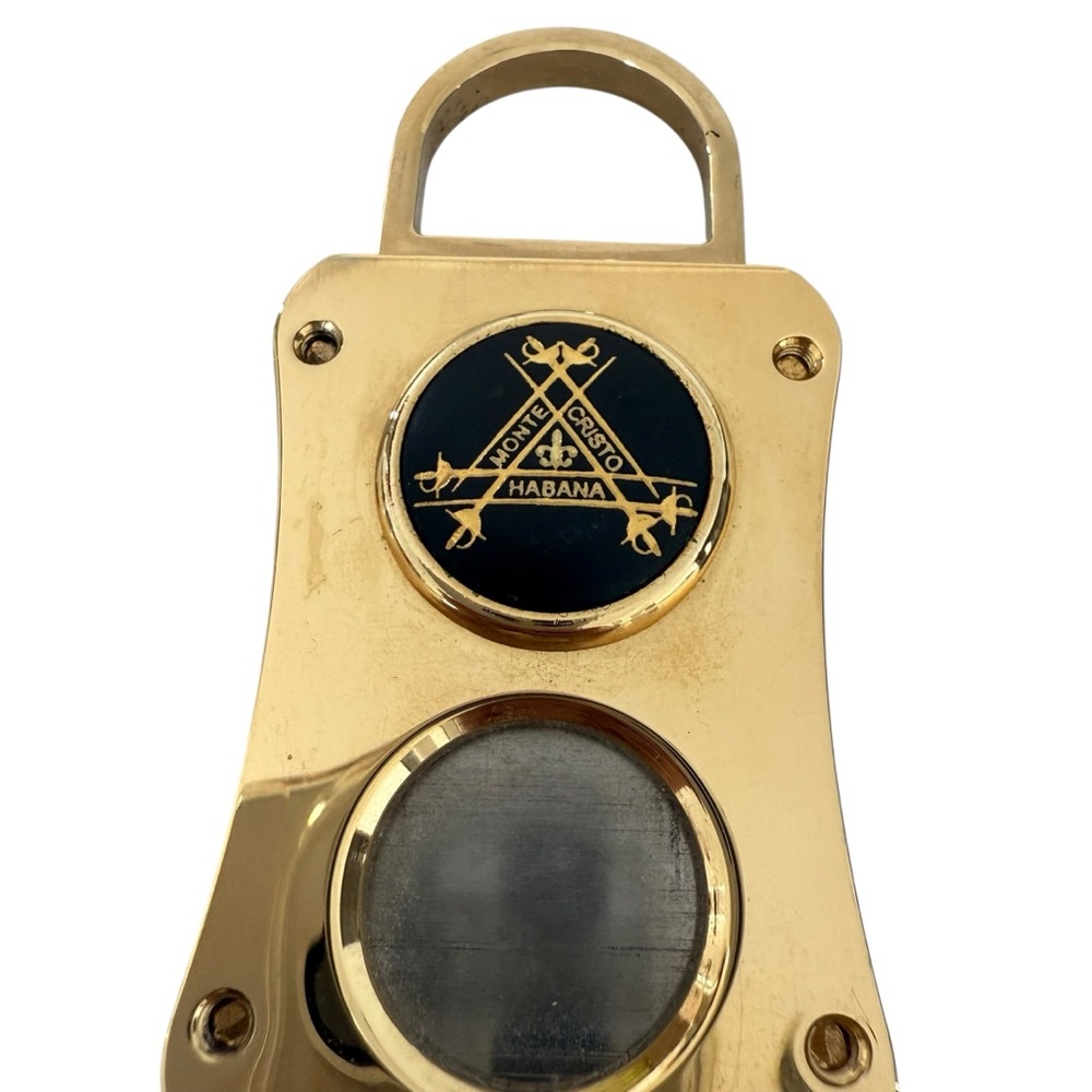 Montecristo gold tone cigar cutter preowned - Picture 7 of 7